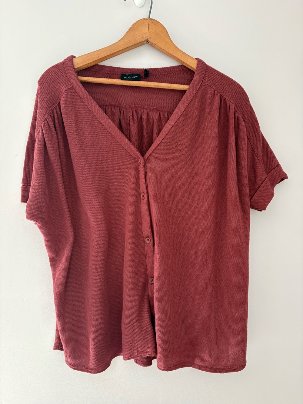 Out From Under Urban Outfitters Button Front Cardigan Top Size Small
